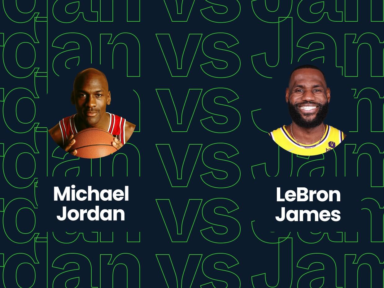 Michael Jordan Or LeBron James: Who Is The GOAT? | Detailed Infographics