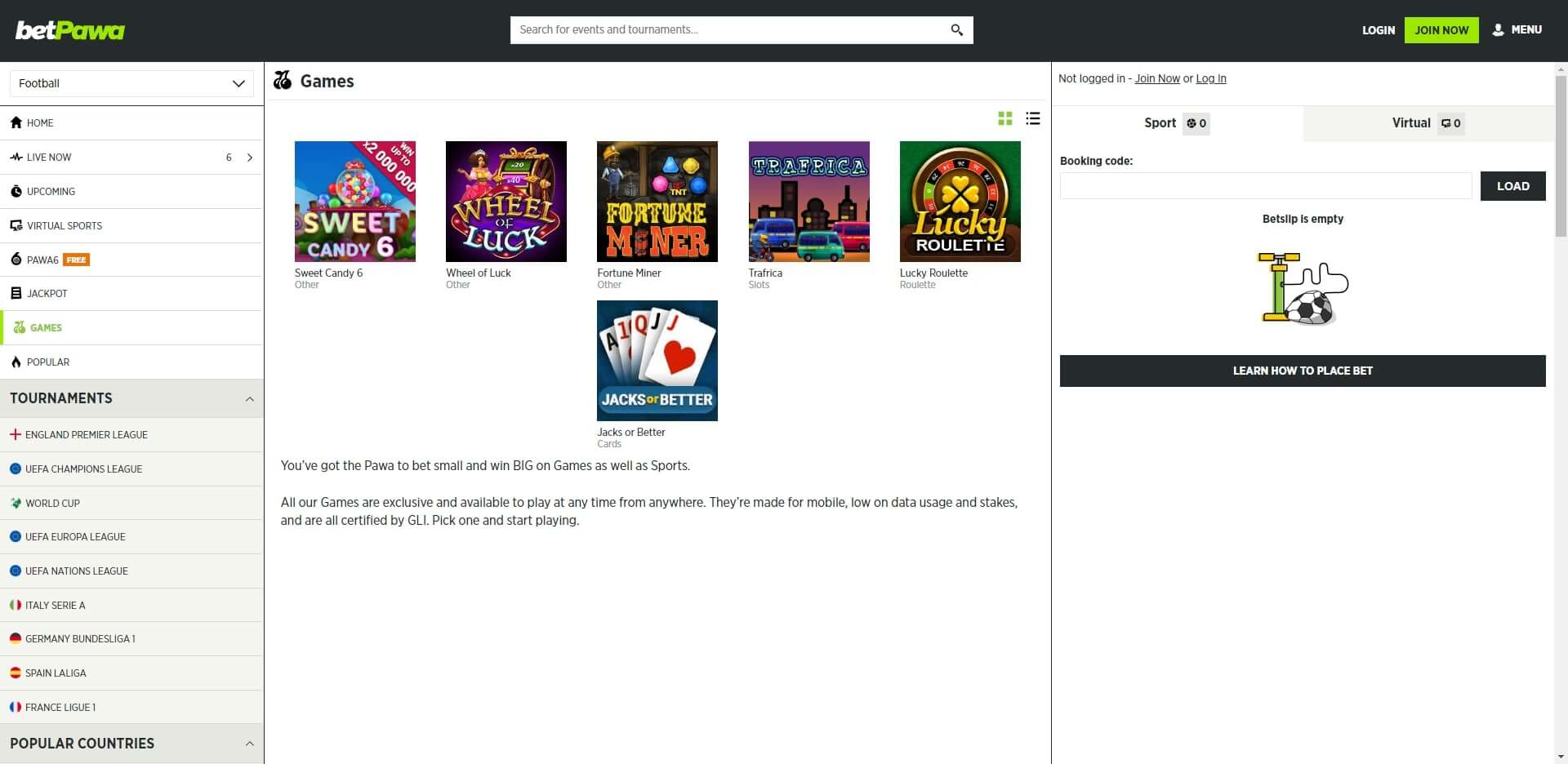 BetPawa Casino