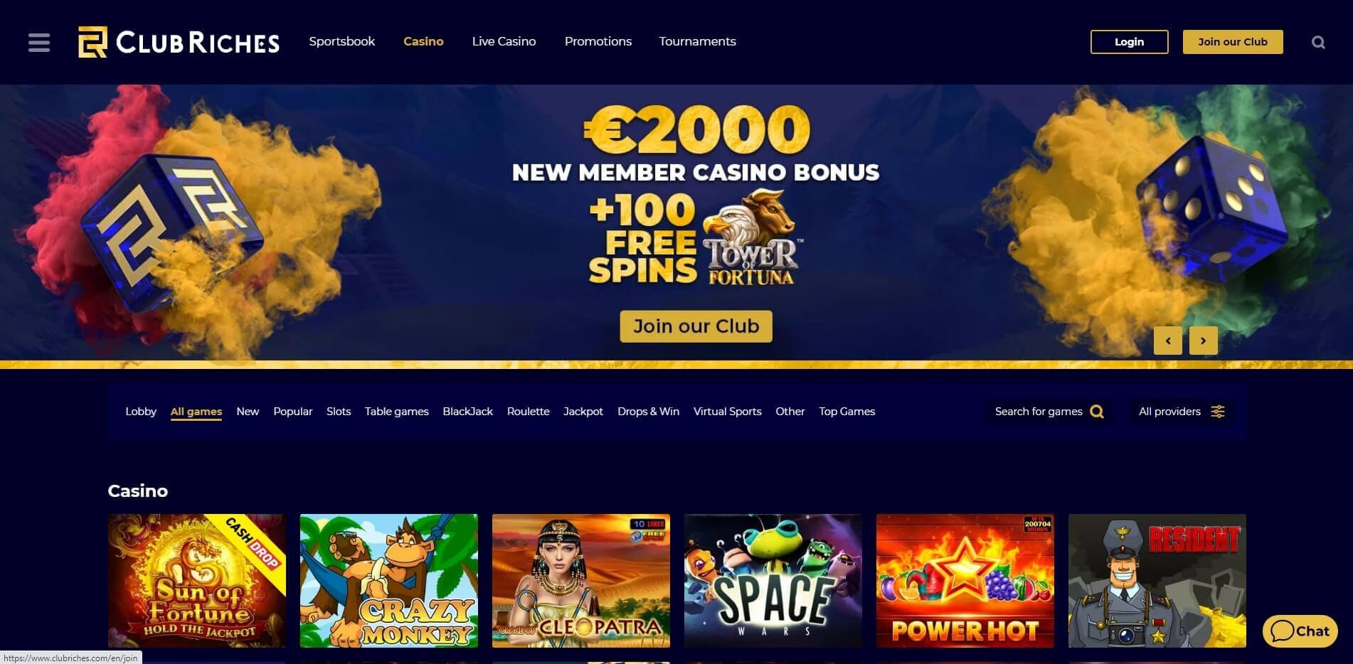 ClubRiches Casino