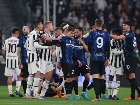 Juventus Vs Inter Serie A 22