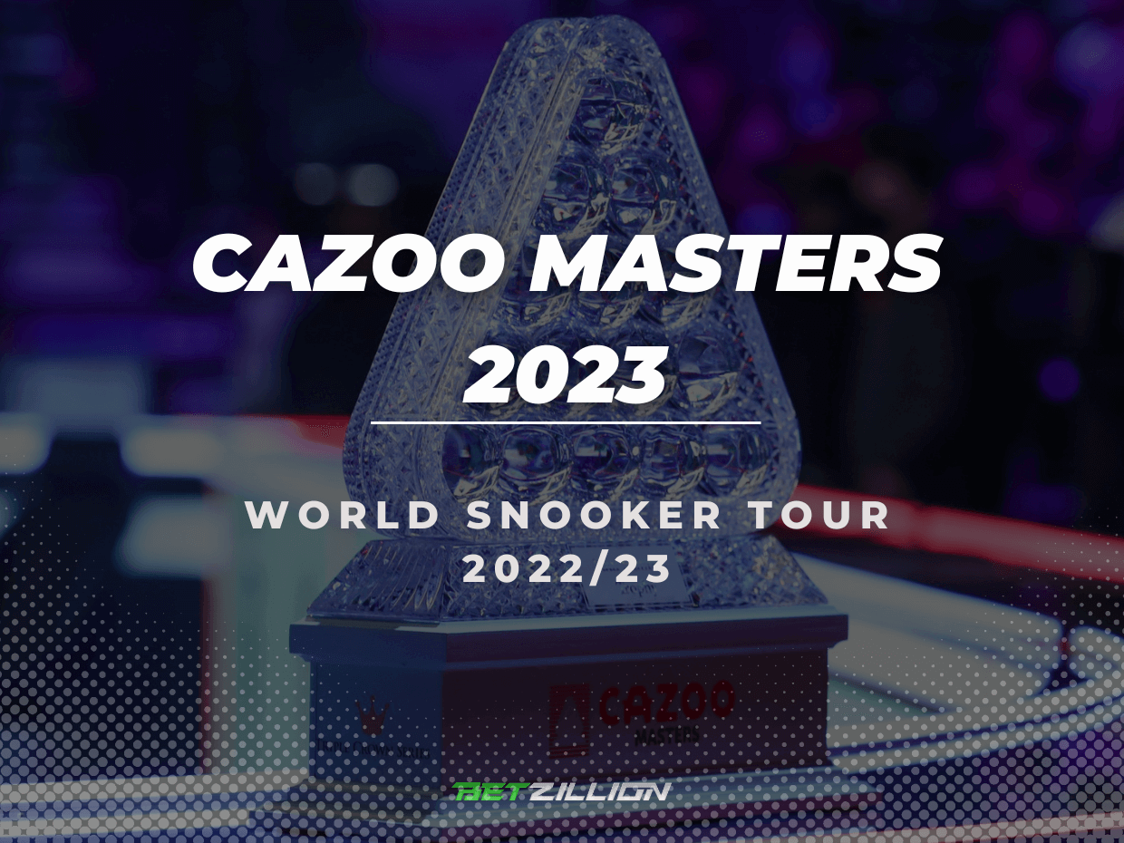 Cazoo Masters 2023 Snooker