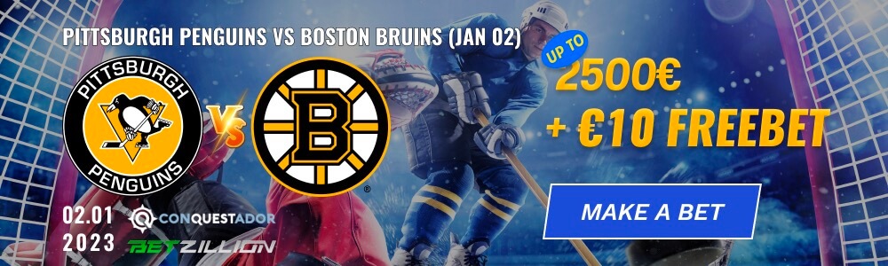 Bruins vs Penguins, NHL Winter Classic 2023 Betting Bonus
